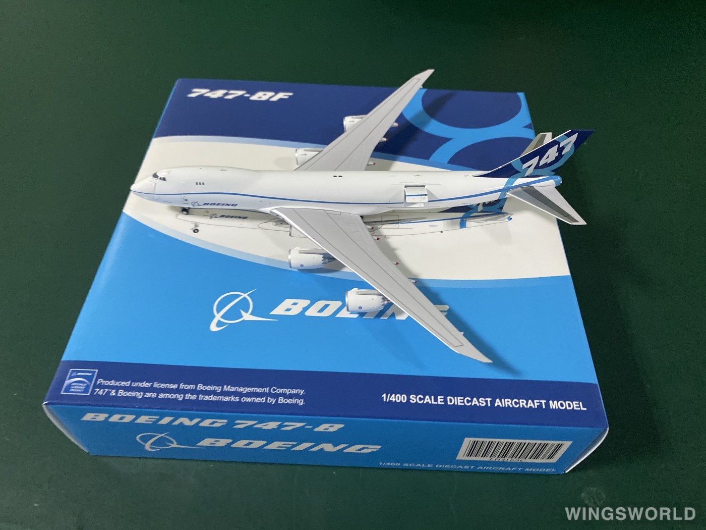 JC Wings 1:400 LH4169C Boeing 波音公司 Boeing 747-8F N50217