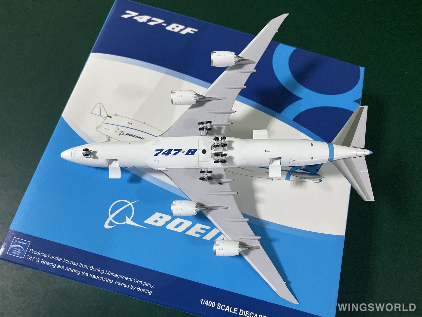 JC Wings 1:400 LH4169C Boeing 波音公司 Boeing 747-8F N50217