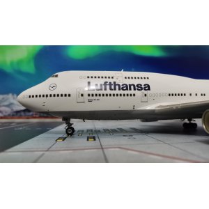 Lufthansa 汉莎航空 Boeing 747-400 D-ABVA  000026 Herpa Premium 1:200