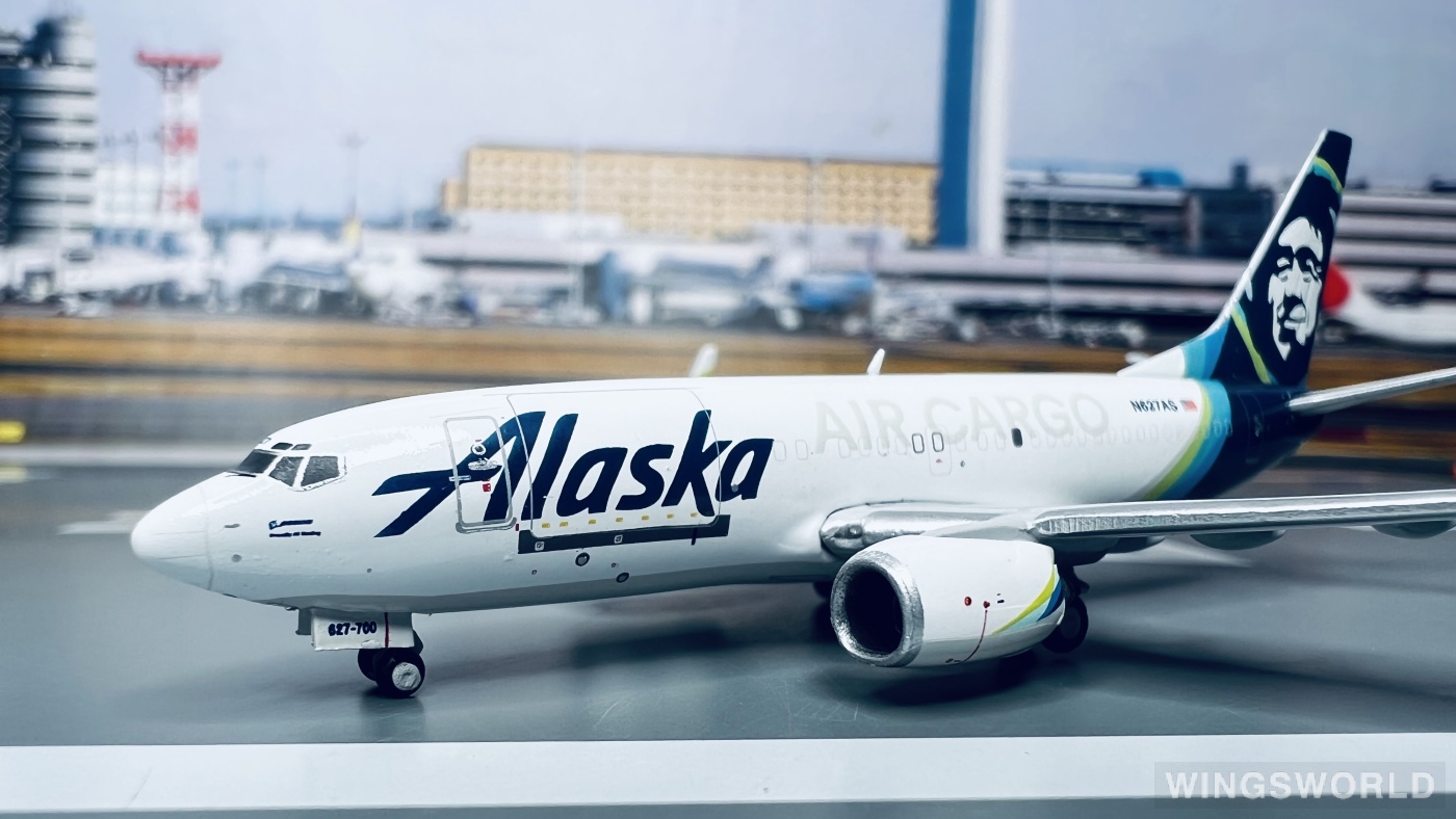 Geminijets 1:400 GJASA2028 Alaska Airlines 阿拉斯加航空 Boeing 737-700 N627AS