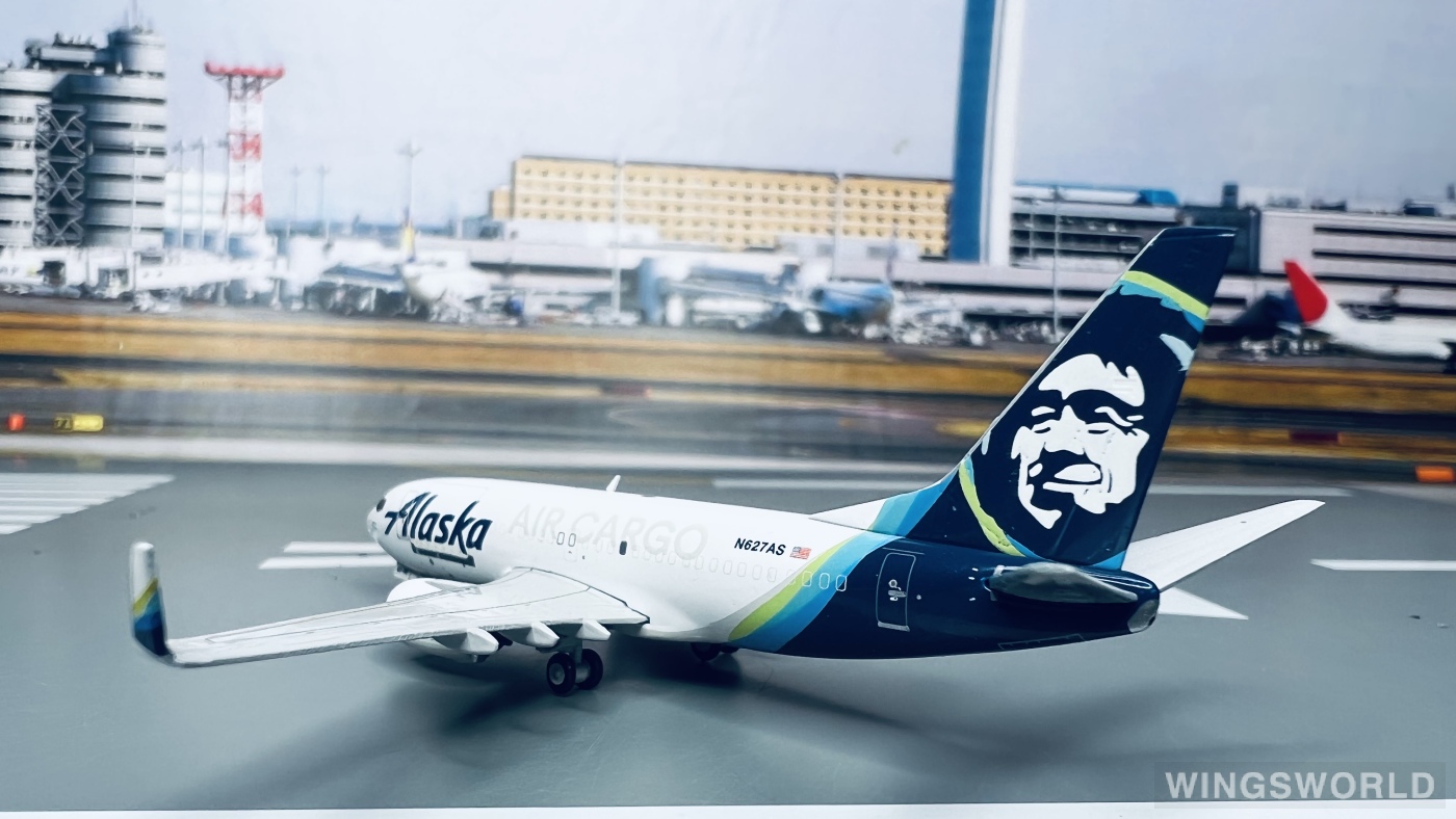 Geminijets 1:400 GJASA2028 Alaska Airlines 阿拉斯加航空 Boeing 737-700 N627AS