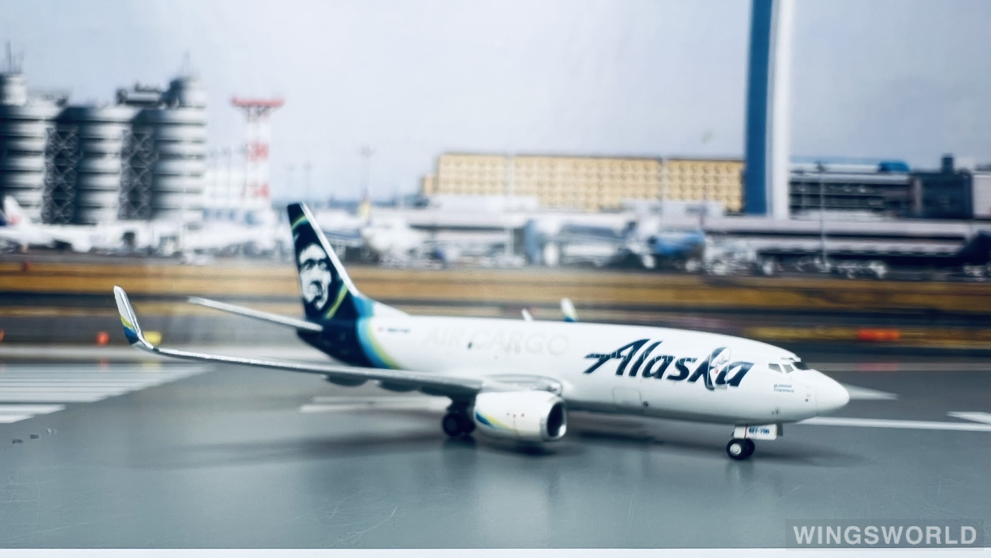 Geminijets 1:400 GJASA2028 Alaska Airlines 阿拉斯加航空 Boeing 737-700 N627AS