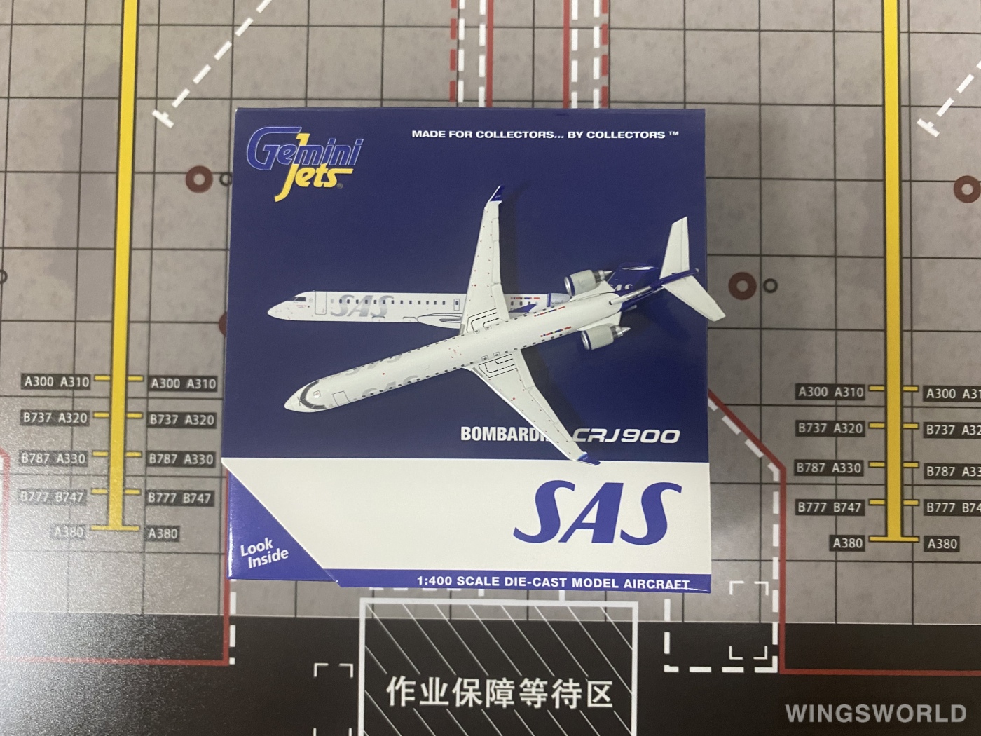 Geminijets 1:400 GJSAS1979 SAS 北欧航空 Bombardier CRJ900 ES-ACG
