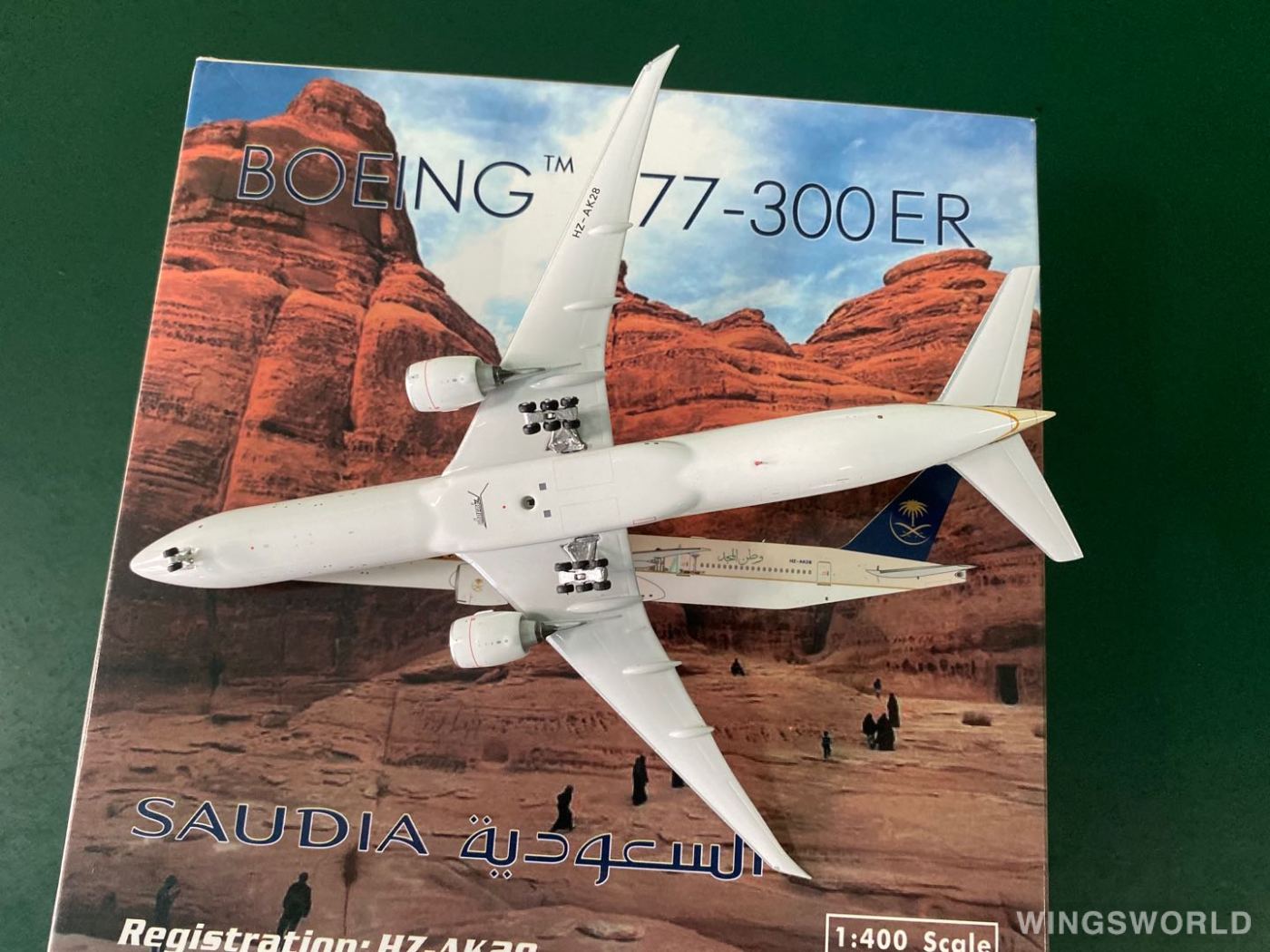 Phoenix 1:400 PH11349 Saudia 沙特阿拉伯航空 Boeing 777-300ER HZ-AK28
