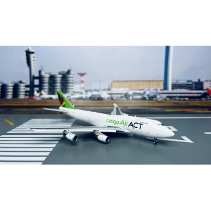 ACT Airlines Boeing 747-400 TC-ACG 襟翼向下 LH4245A JC Wings 1:400