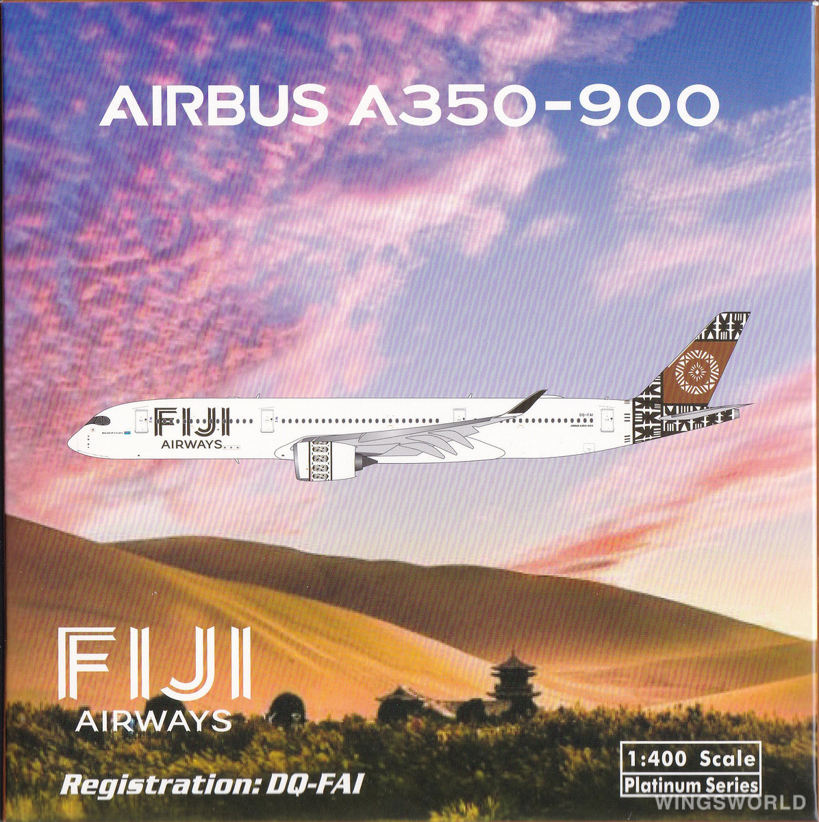 Phoenix 1:400 PH11653 Fiji Airways 斐济航空 Airbus A350-900 DQ-FAI