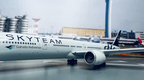 Garuda Indonesia 印度尼西亚鹰航 Boeing 777-300ER PK-GII 天合联盟彩绘 PH11207 Phoenix 1:400
