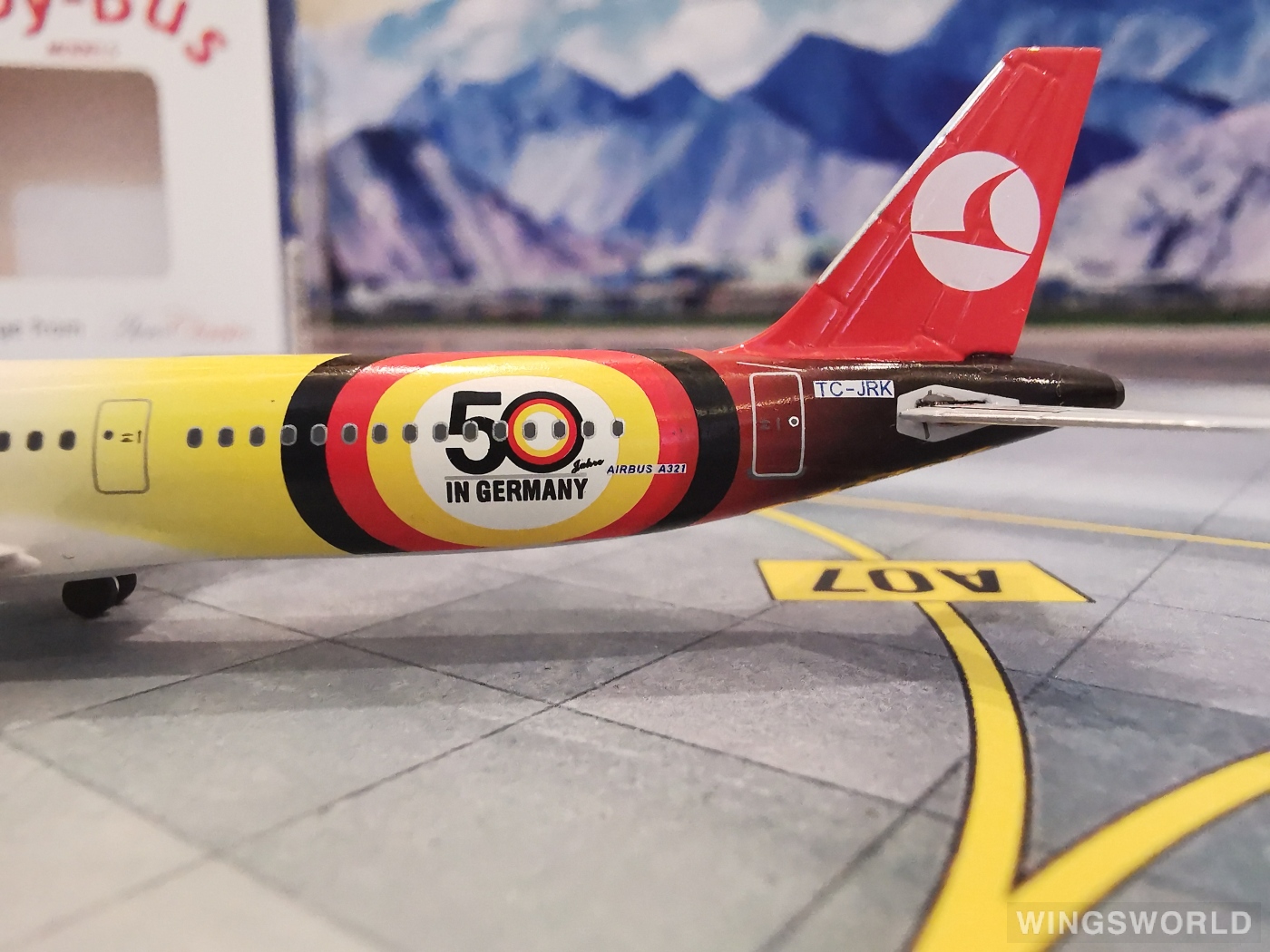 AeroClassics 1:400 ACTCJRK Turkish Airlines 土耳其航空 Airbus A321 TC-JRK