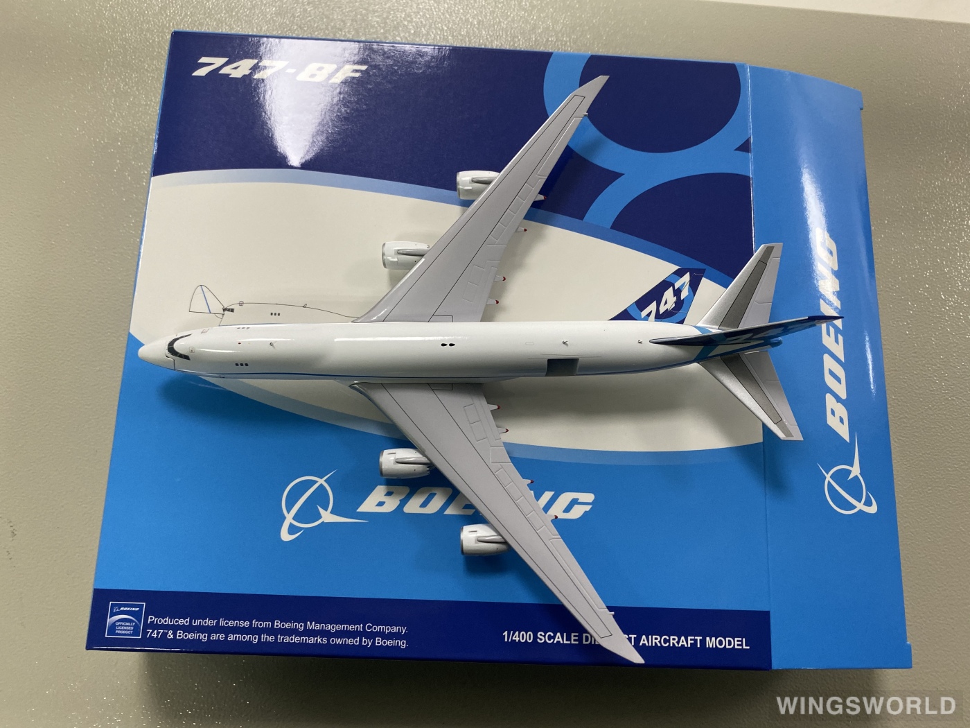 JC Wings 1:400 LH4169C Boeing 波音公司 Boeing 747-8F N50217