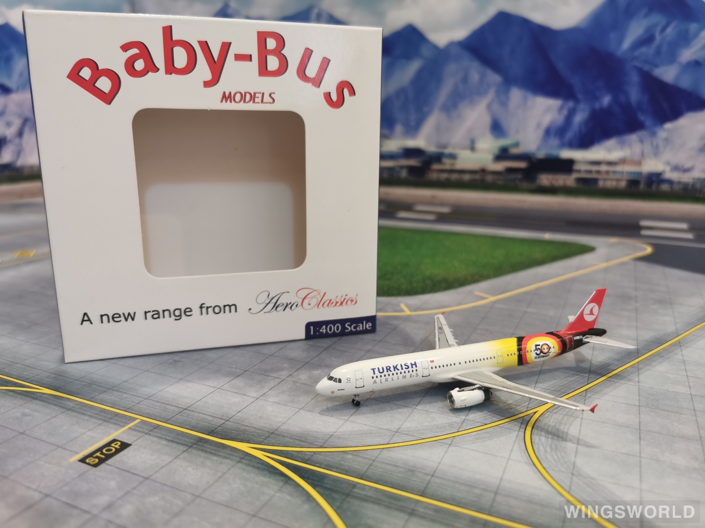 AeroClassics 1:400 ACTCJRK Turkish Airlines 土耳其航空 Airbus A321 TC-JRK