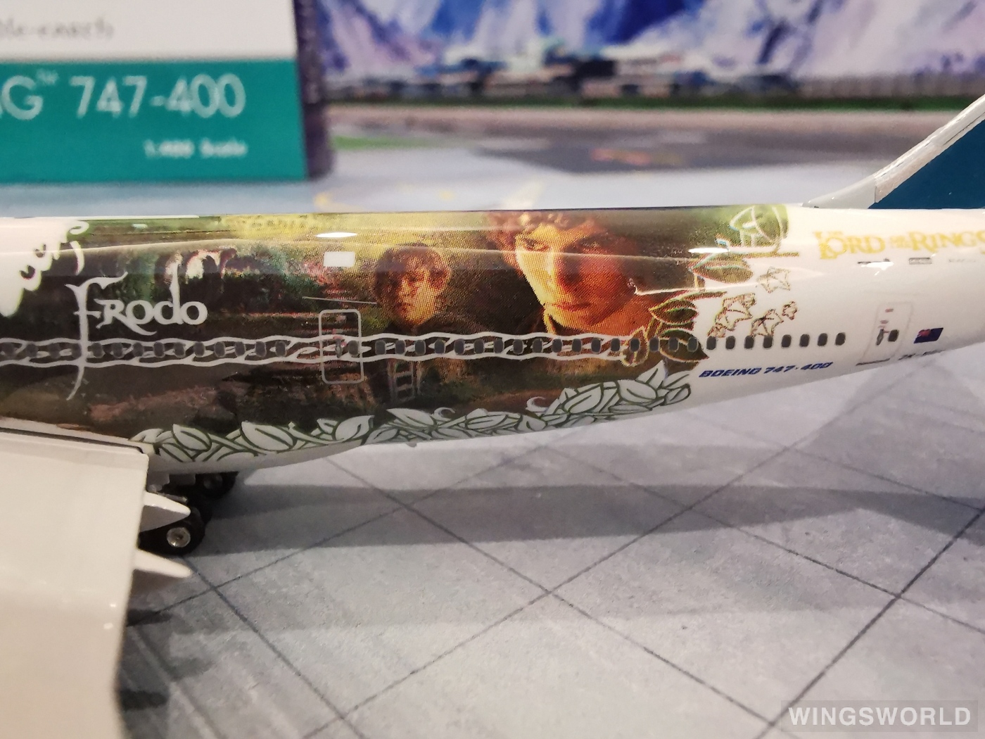 Phoenix 1:400 PH04035 Air New Zealand 新西兰航空 Boeing 747-400 ZK-NBV