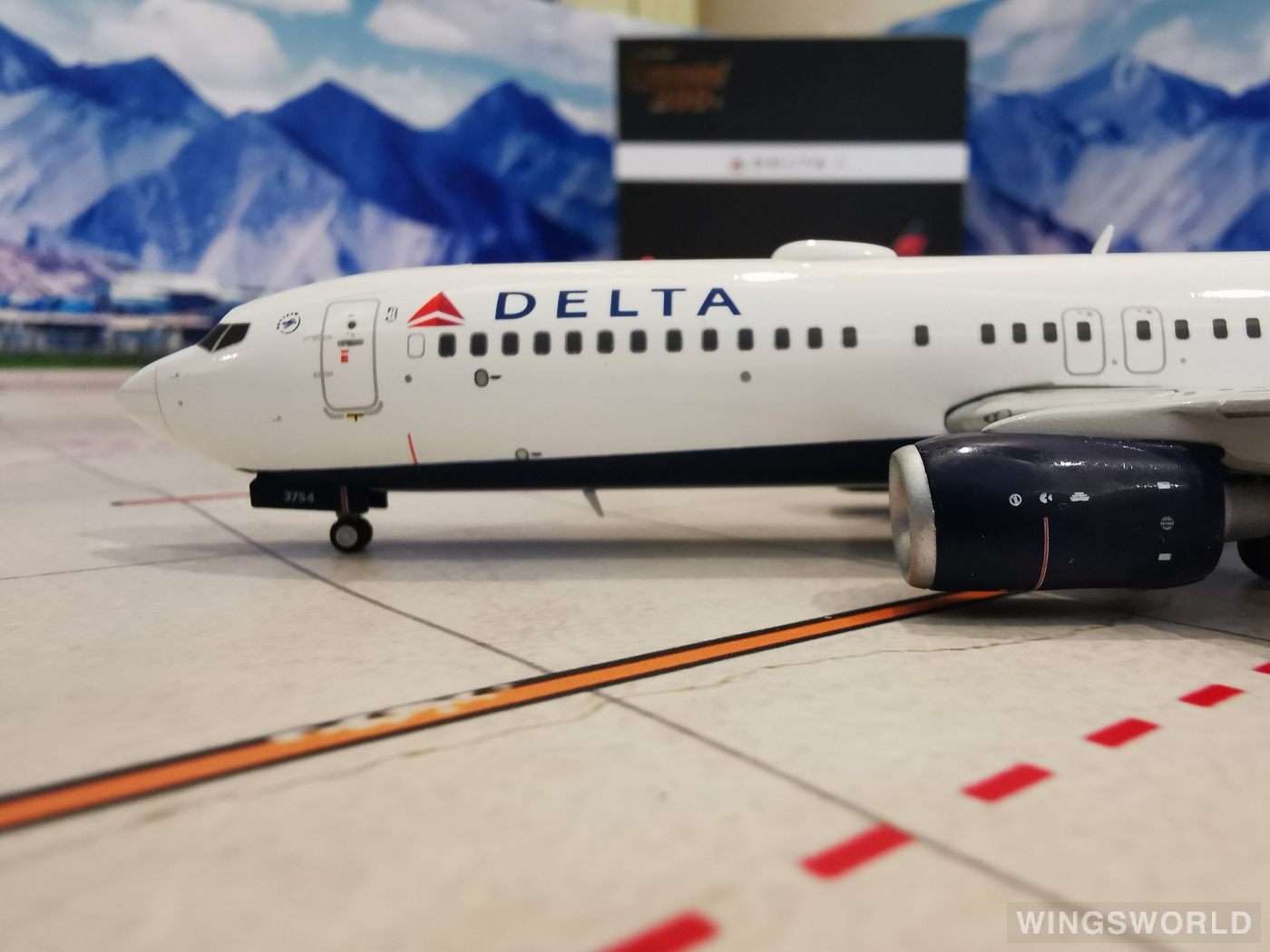 Geminijets 1:200 G2DAL877 Delta Air Lines 达美航空 Boeing 737-800 N3754A