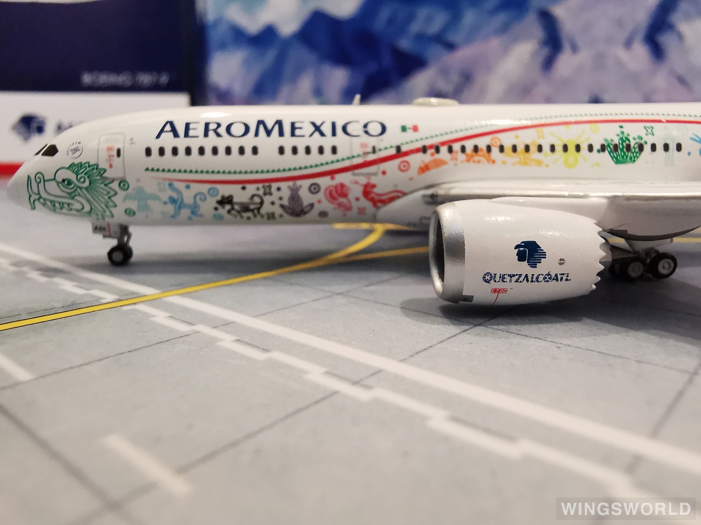 Geminijets 1:400 GJAMX1669 Aeroméxico 墨西哥国际航空 Boeing 787-9 XA-ADL