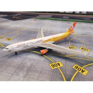 Qatar 卡塔尔航空 Airbus A330-300 A7-AED  55468 Dragon Models 1:400