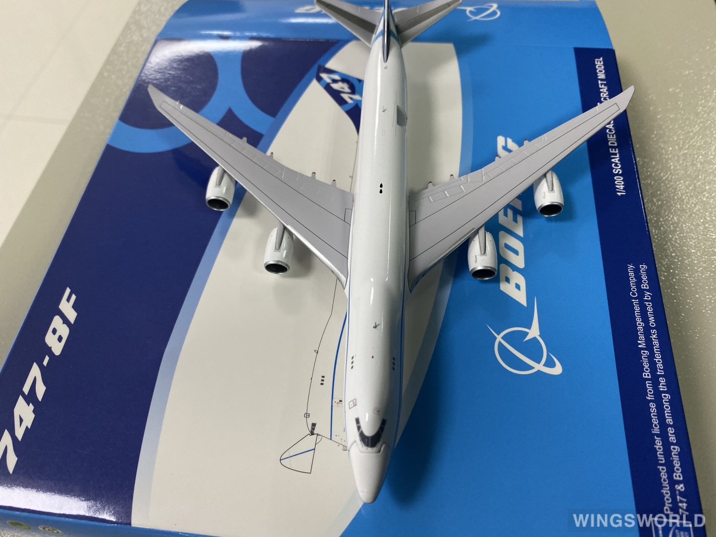 JC Wings 1:400 LH4169C Boeing 波音公司 Boeing 747-8F N50217