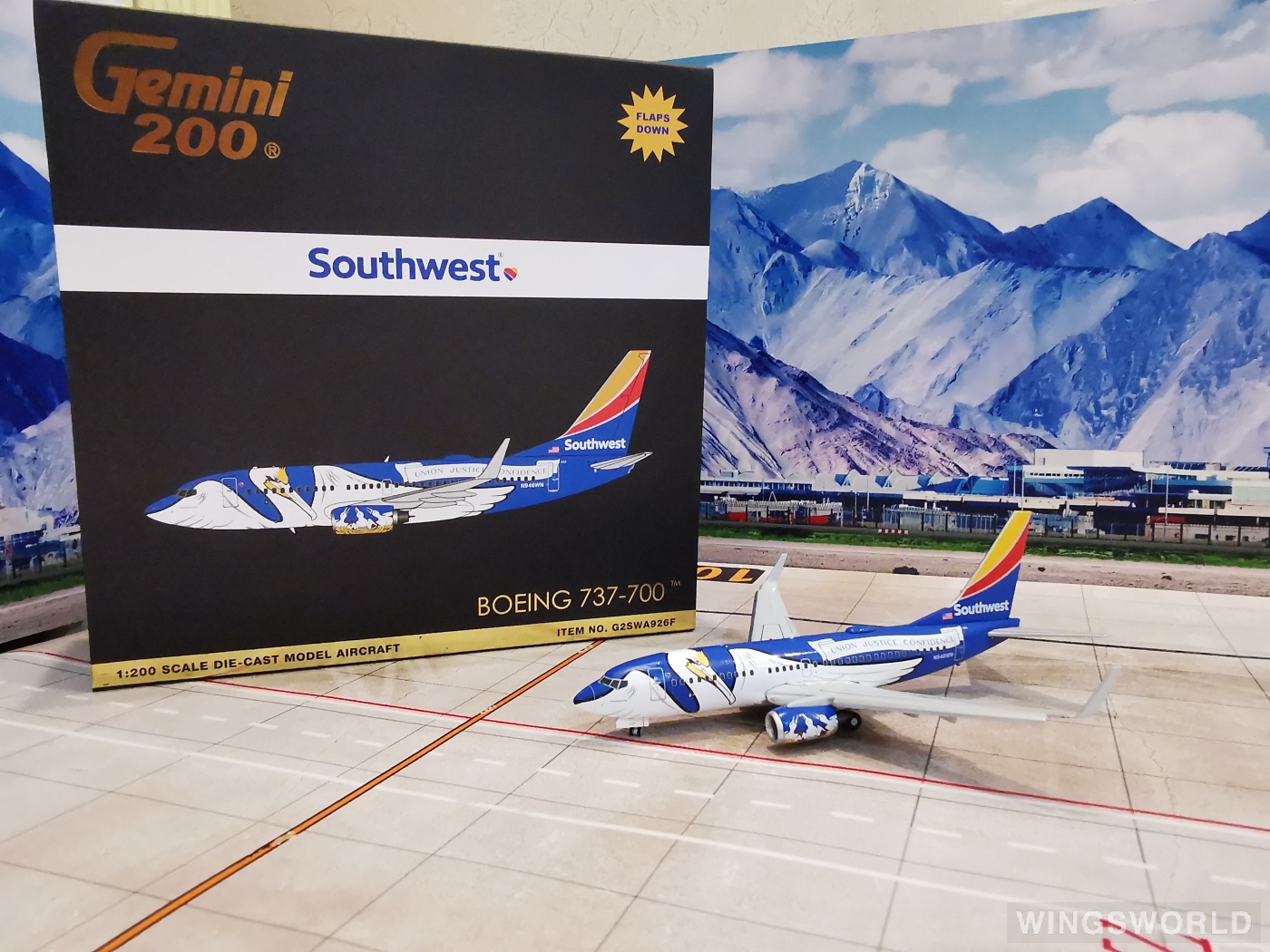 Geminijets 1:200 G2SWA926F Southwest Airlines 美国西南航空 Boeing 737-700 N946WN