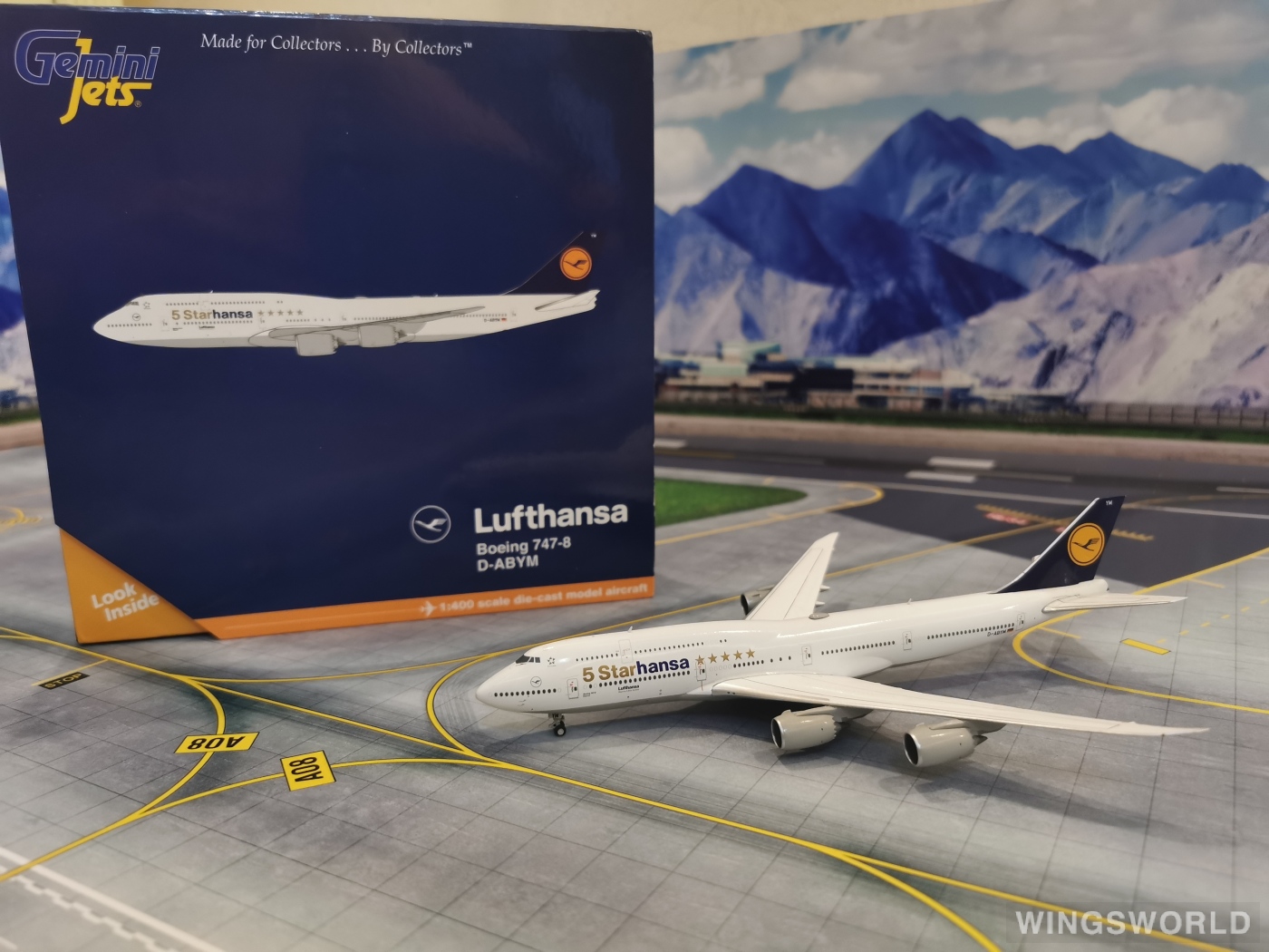 Geminijets 1:400 GJDLH1750 Lufthansa 汉莎航空 Boeing 747-8i D-ABYM