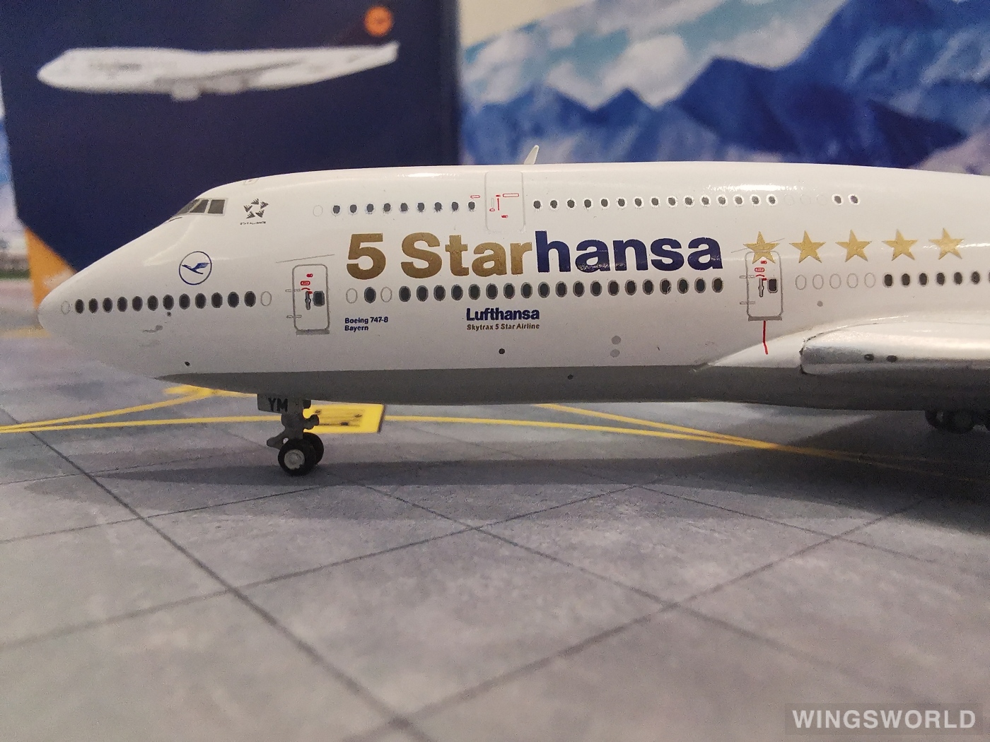 Geminijets 1:400 GJDLH1750 Lufthansa 汉莎航空 Boeing 747-8i D-ABYM