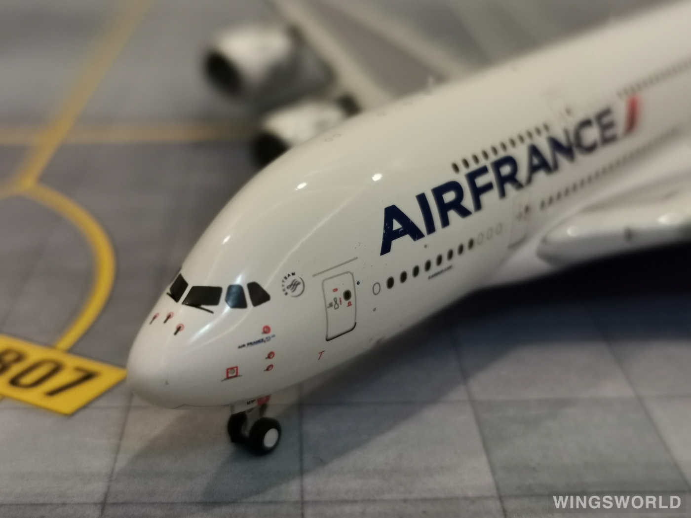 Geminijets 1:400 GJAFR1376 Air France 法国航空 Airbus A380-800 F-HPJD