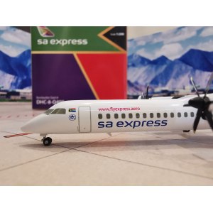 South African Airways 南非航空 Bombardier Dash 8-400 ZS-YBY  HG5651 Hogan 1:200