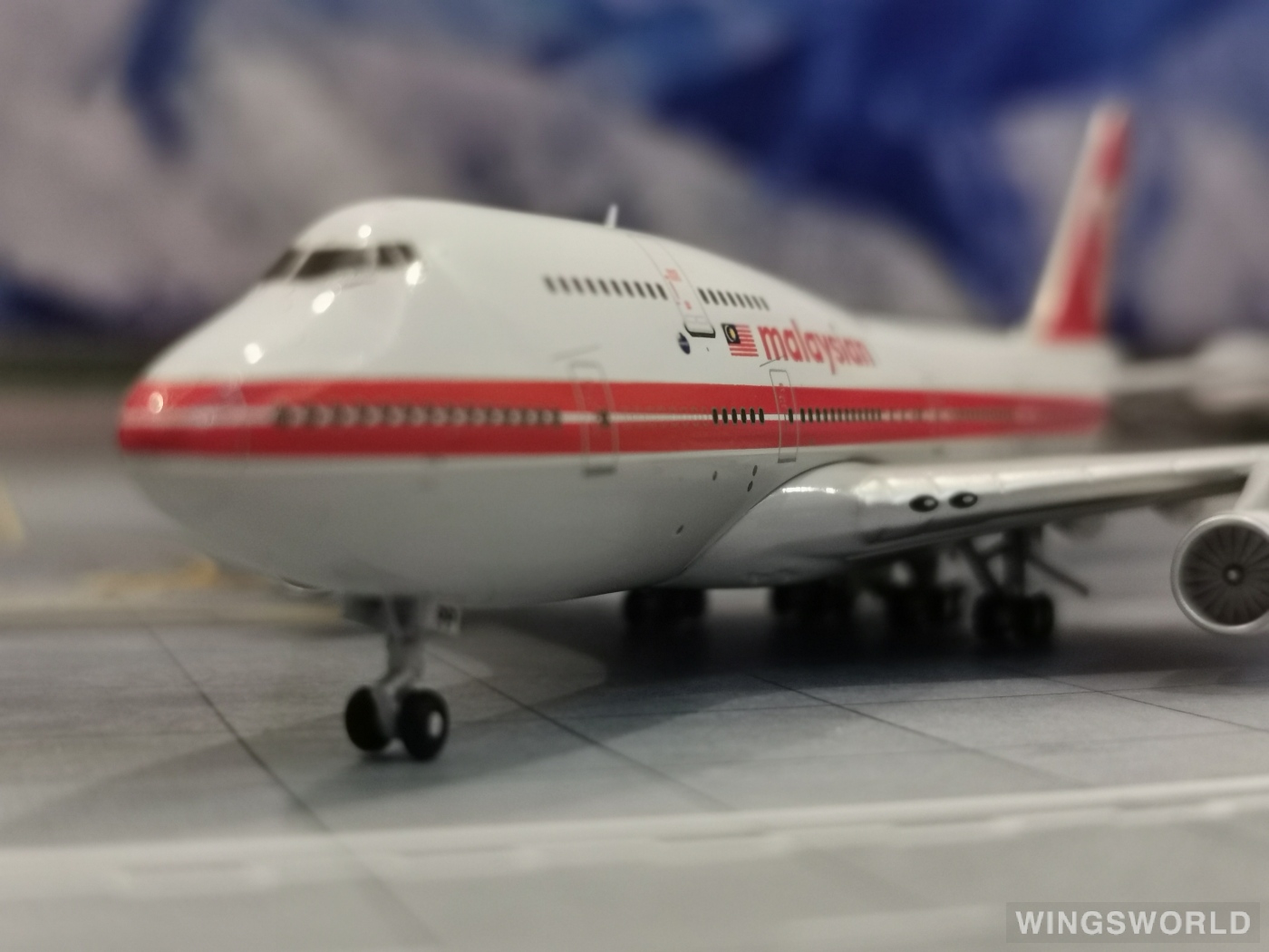 Big Bird 1:400 BB4-2016-002 Malaysia Airlines 马来西亚航空 Boeing 747-400 9M-MPP