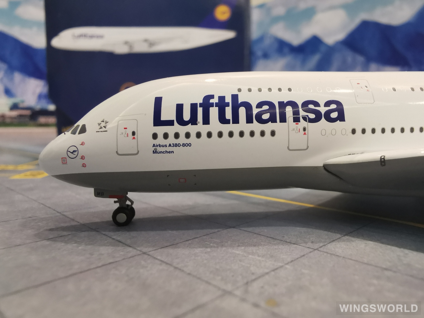 Geminijets 1:400 GJDLH1228 Lufthansa 汉莎航空 Airbus A380-800 D-AIMB