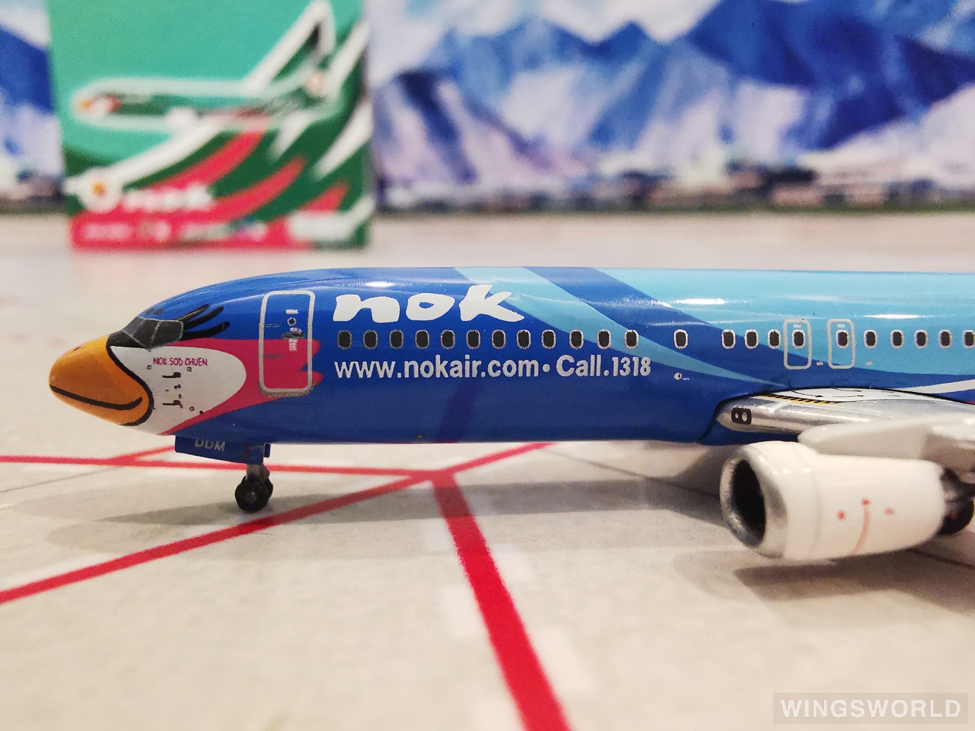Phoenix 1:400 PH10366B Nok Air 皇雀航空 Boeing 737-400 HS-DDM