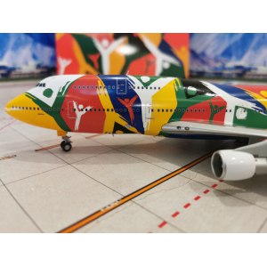 South African Airways 南非航空 Boeing 747-300 ZS-SAJ Ndizani彩绘 XX2808A JC Wings 1:200