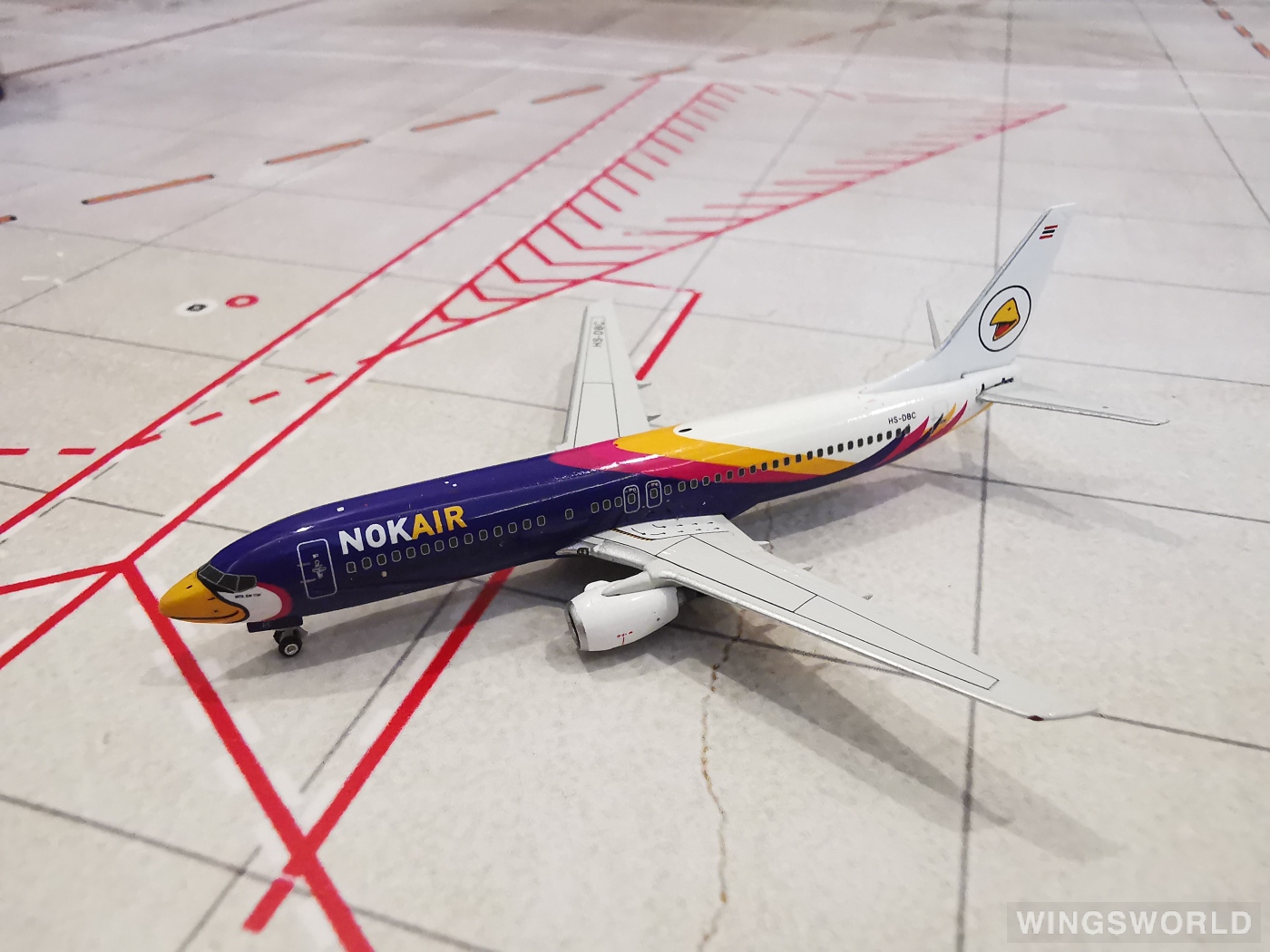 Phoenix 1:400 PH10780 Nok Air 皇雀航空 Boeing 737-800 HS-DBC