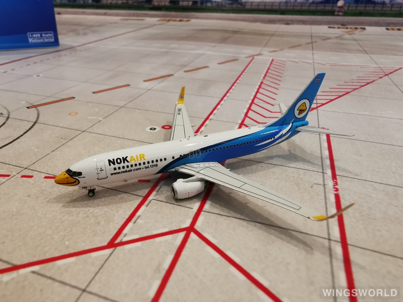 Phoenix 1:400 PH10924 Nok Air 皇雀航空 Boeing 737-800 HS-DBK