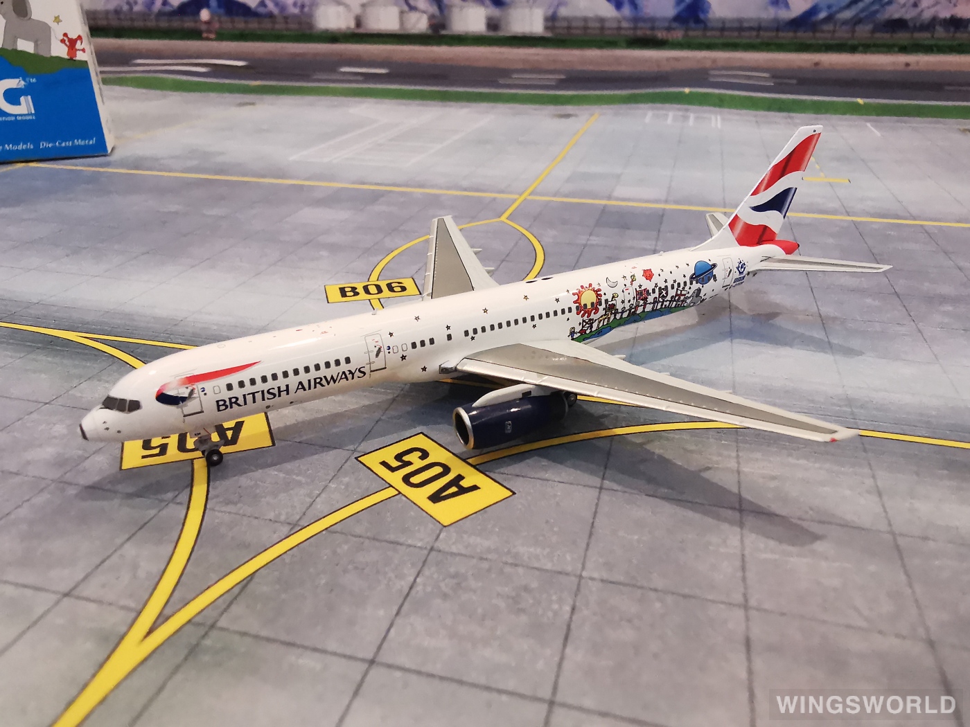 NGmodels 1:400 NG53092 British Airways 英国航空 Boeing 757-200 G-CPEM