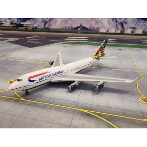 British Airways 英国航空 Boeing 747-400 G-BNLO  GJBAW016 Geminijets 1:400