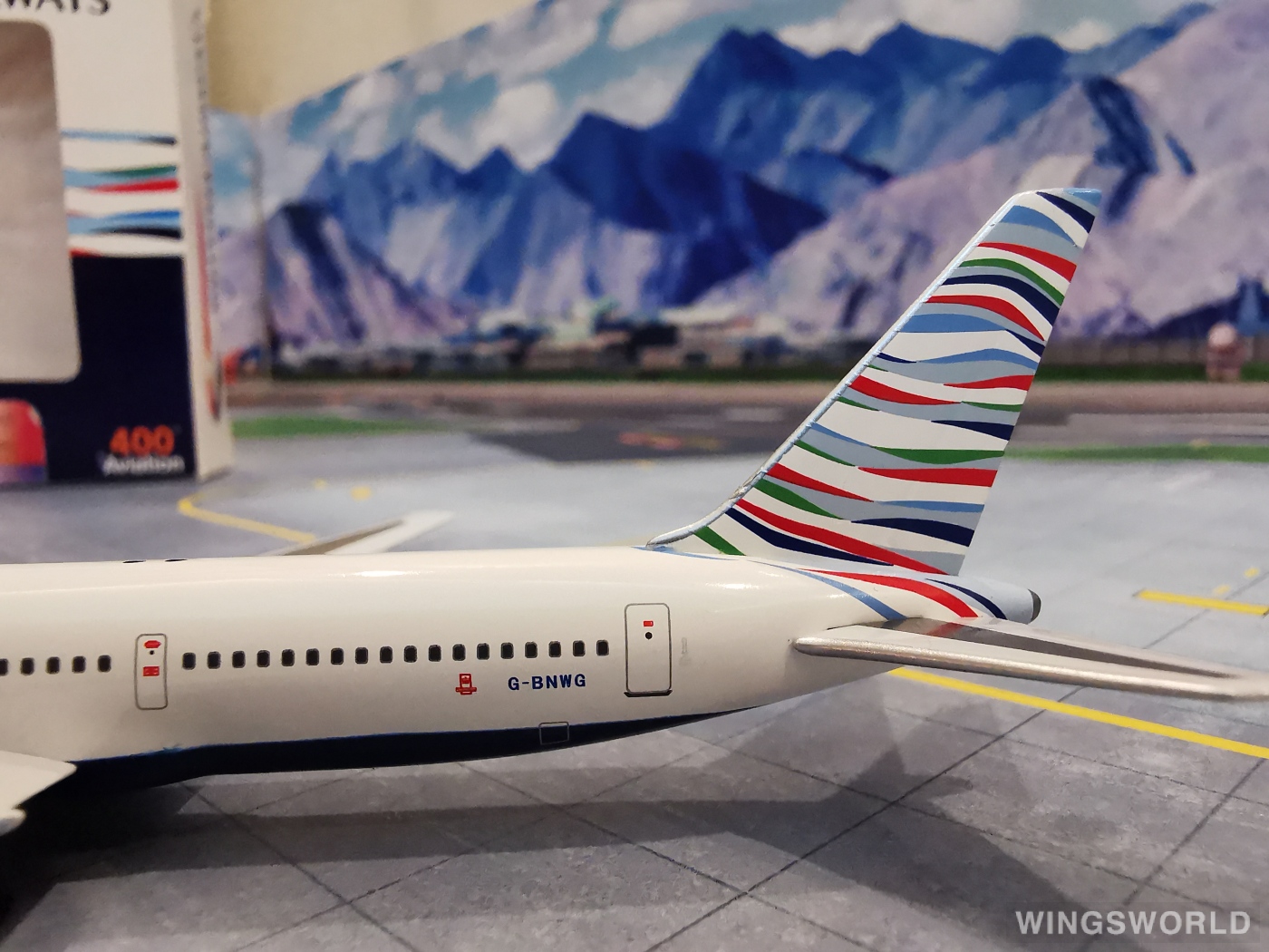 Geminijets 1:400 GJBAW200 British Airways 英国航空 Boeing 767-300 G-BNWJ
