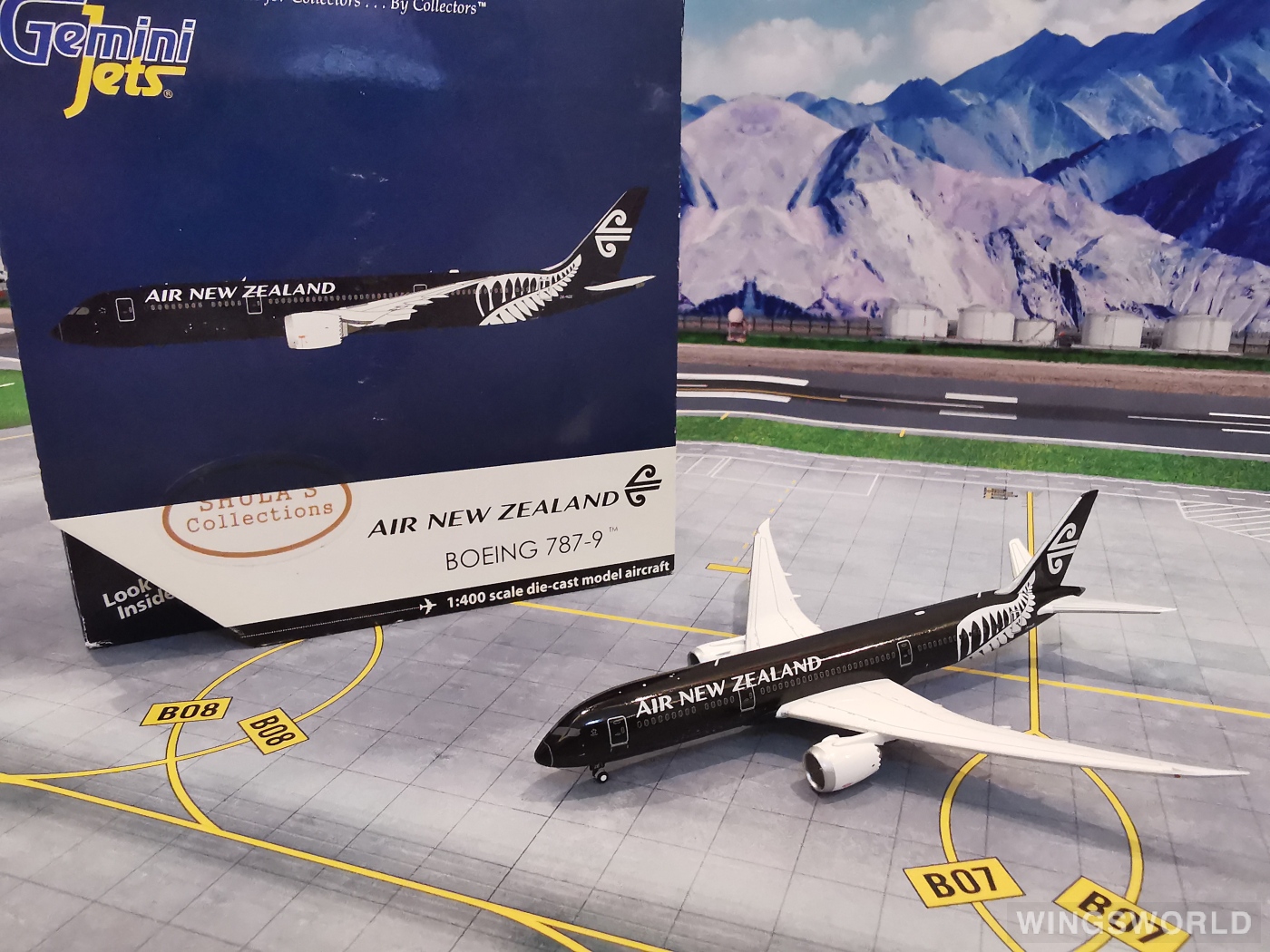 Geminijets 1:400 GJANZ1405 Air New Zealand 新西兰航空 Boeing 787-9 ZK-NZE