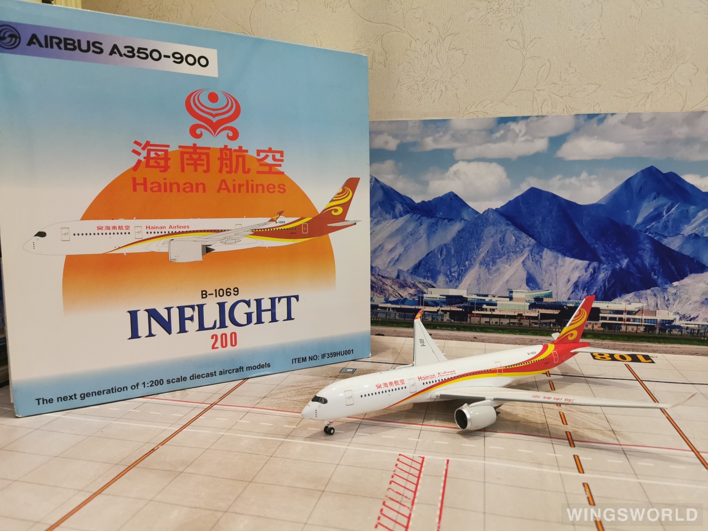 Inflight200 1:200 IF359HU001 Hainan Airlines 海南航空 Airbus A350-900 B-1069