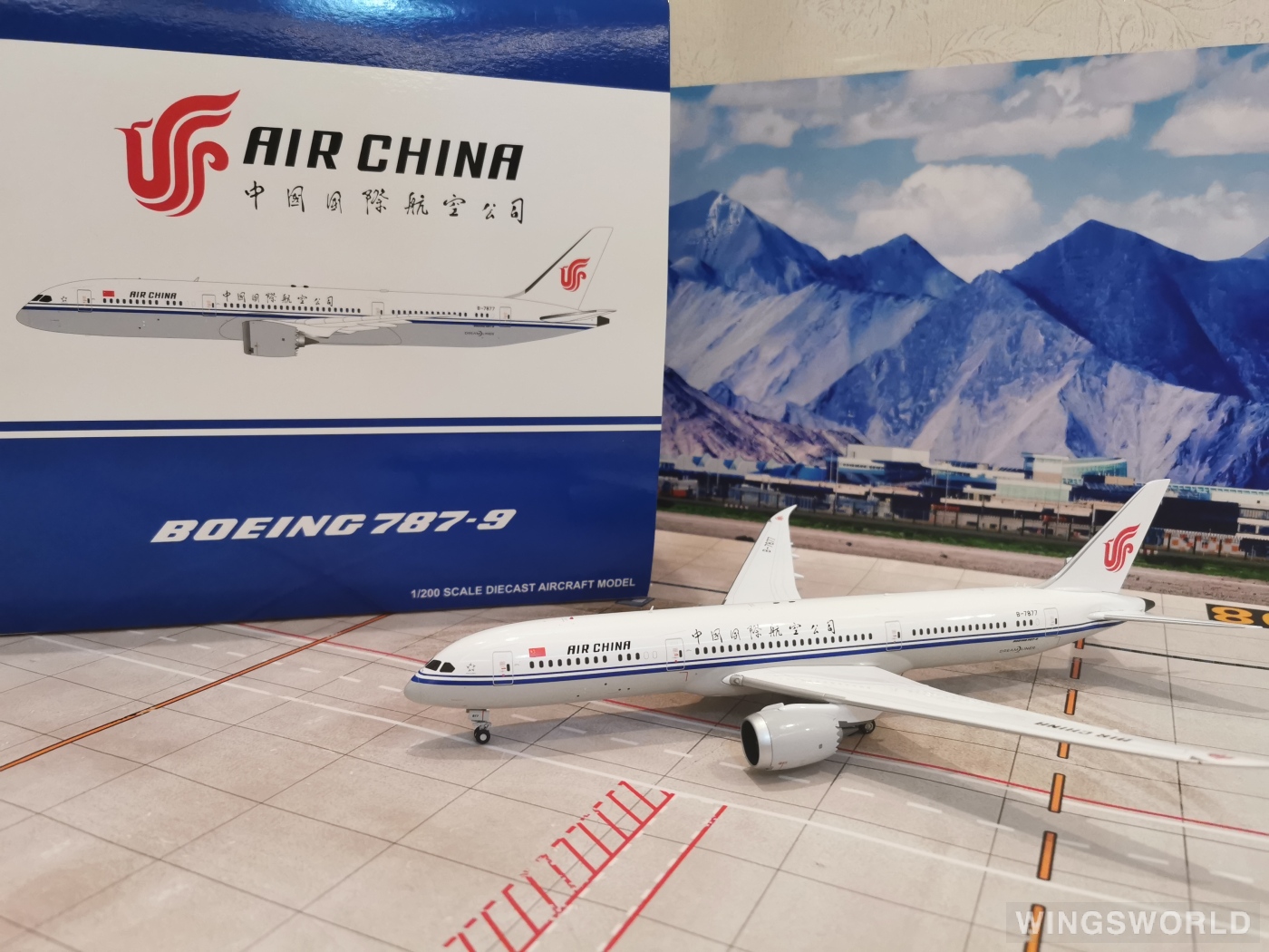 JC Wings 1:200 LH2013 Air China 中国国际航空 Boeing 787-9 B-7877
