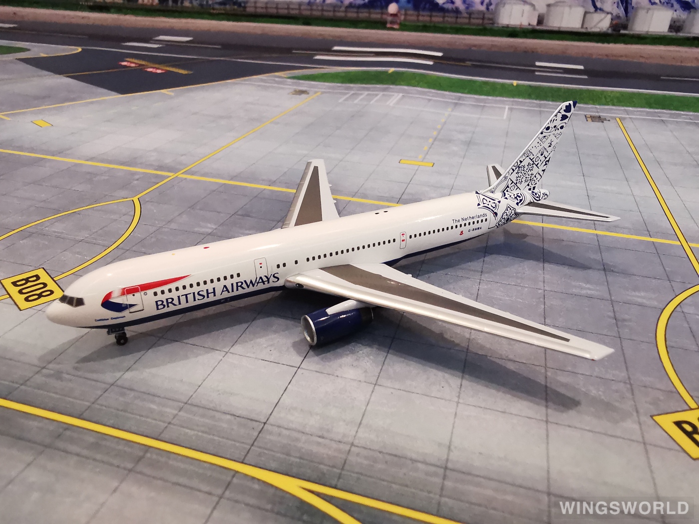 Aviation400 1:400 AV4763003 British Airways 英国航空 Boeing 767-300 G-BNWA