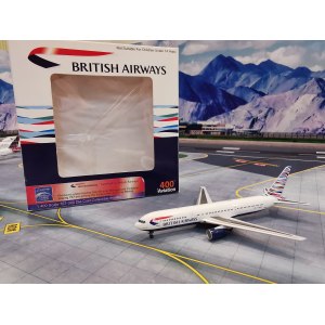 British Airways 英国航空 Boeing 767-300 G-BNWJ Golden Koklahoma GJBAW200 Geminijets 1:400