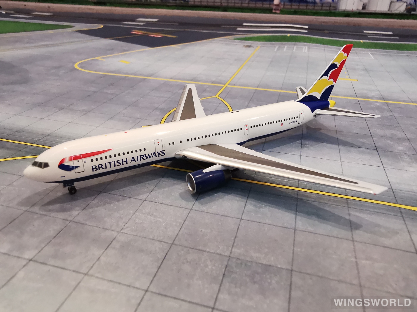 Aviation400 1:400 AV4763002 British Airways 英国航空 Boeing 767-300 G-BZHA