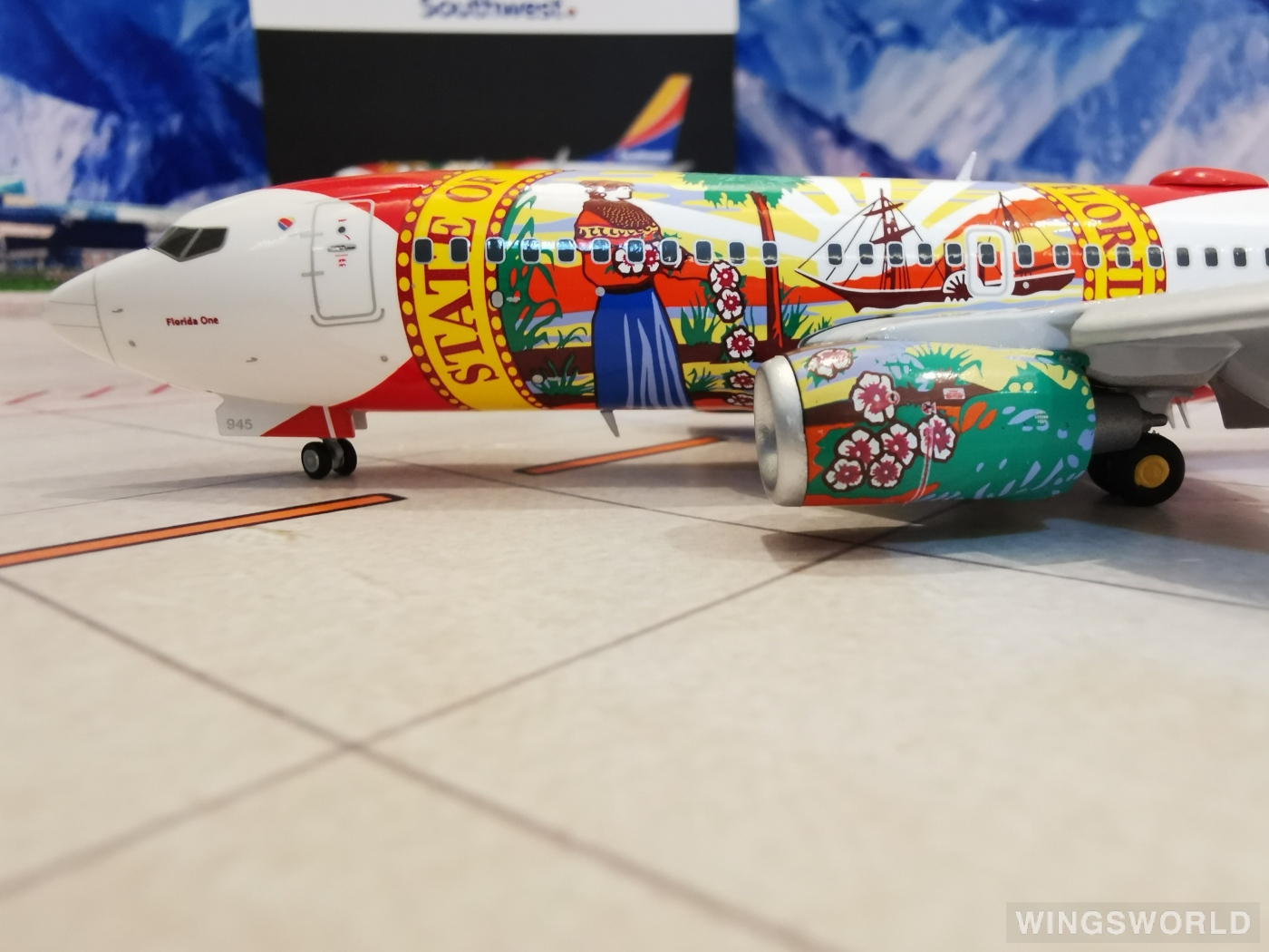 Geminijets 1:200 G2SWA914F Southwest Airlines 美国西南航空 Boeing 737-700 N945WN