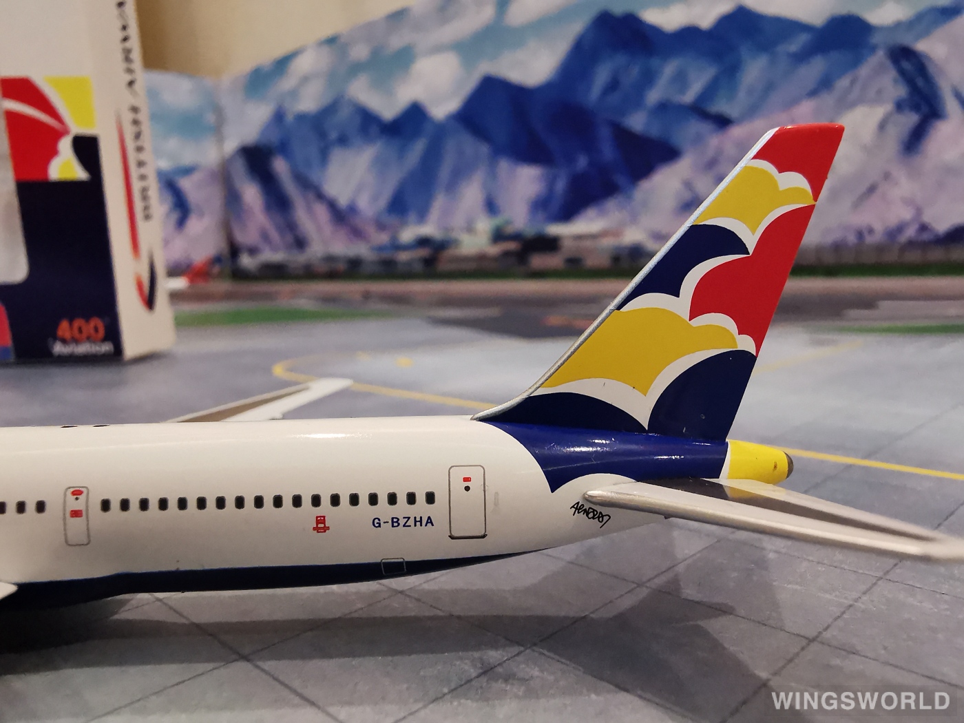 Aviation400 1:400 AV4763002 British Airways 英国航空 Boeing 767-300 G-BZHA