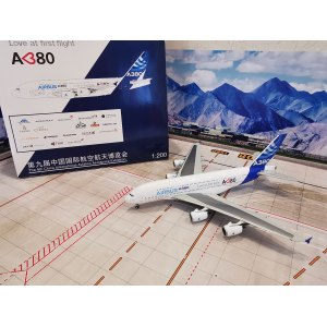 Airbus 空中客车 Airbus A380-800 F-WWDD LOVE AT FIRST FLIGHT XX2988 JC Wings 1:200