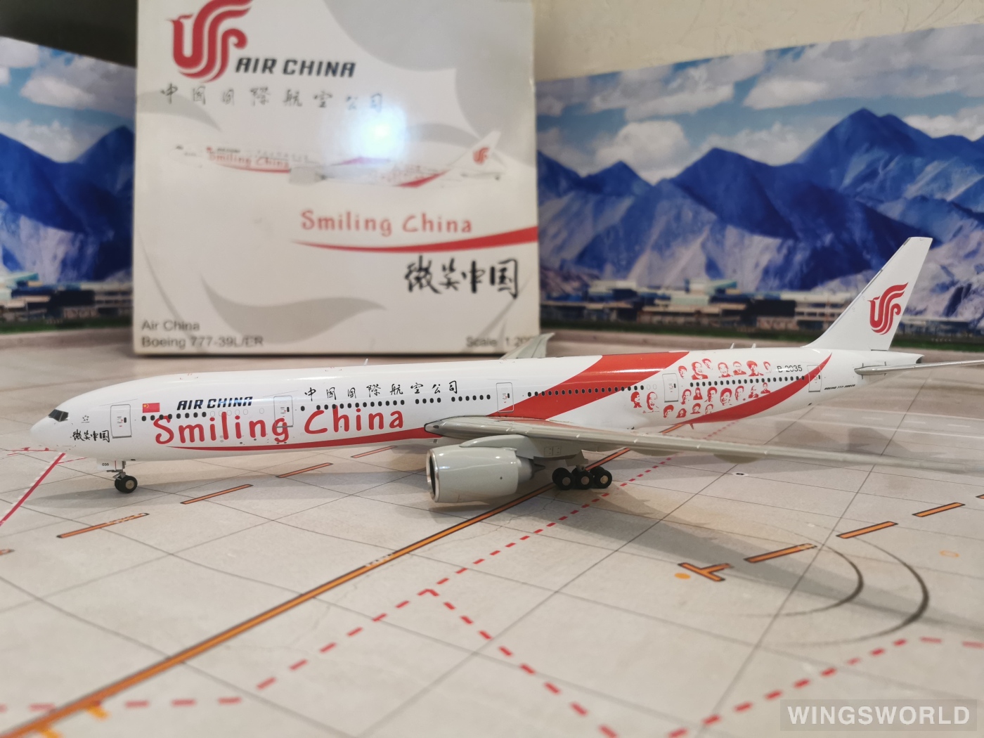 JC Wings 1:200 XX2565 Air China 中国国际航空 Boeing 777-300 B-2035