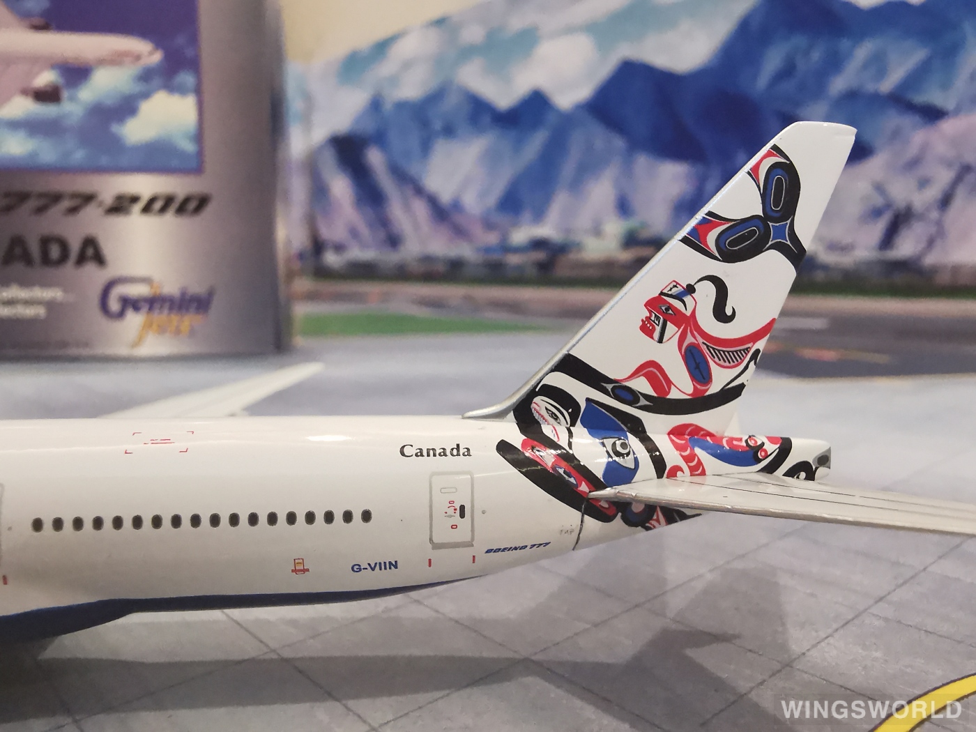 Geminijets 1:400 GJBAW269 British Airways 英国航空 Boeing 777-200 G-VIIN