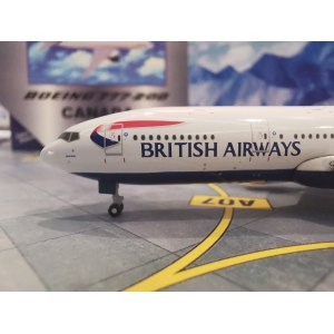 British Airways 英国航空 Boeing 777-200 G-VIIN Whale Rider - Canada - World Tail GJBAW269 Geminijets 1:400