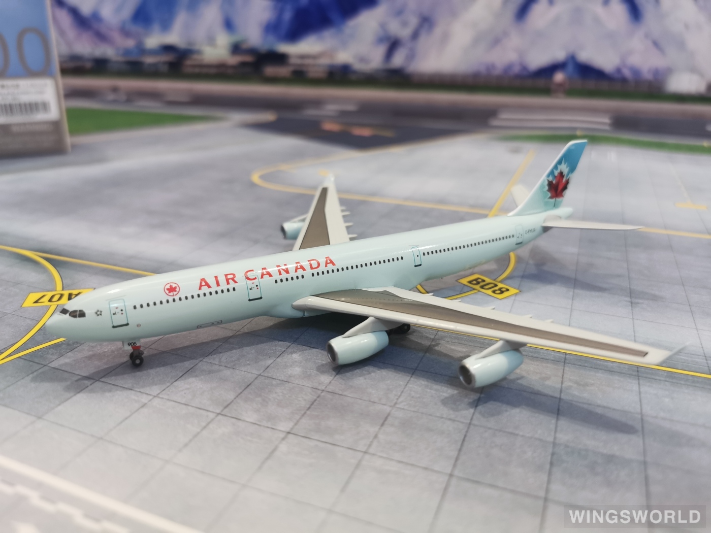 Dragon Models 1:400 55790 Air Canada 加拿大航空 Airbus A340-300 C-FYLU