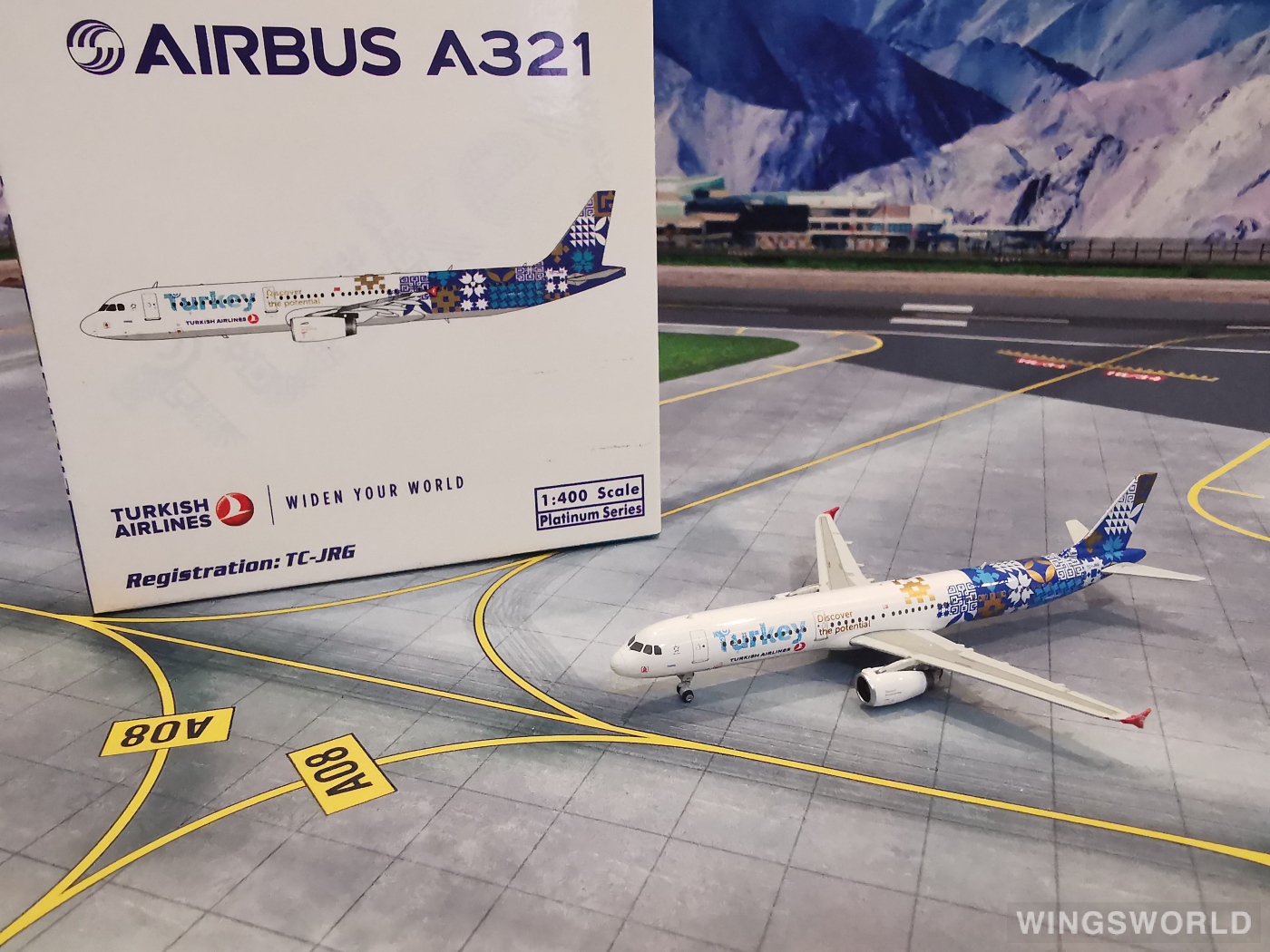 Phoenix 1:400 PH11241 Turkish Airlines 土耳其航空 Airbus A321 TC-JRG