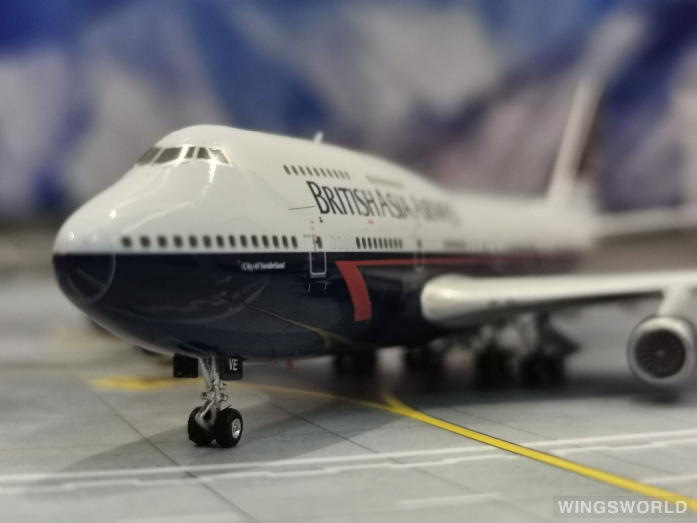 Phoenix 1:400 PH04360 British Asia Airways 英亚航空 Boeing 747-400 G-CIVE