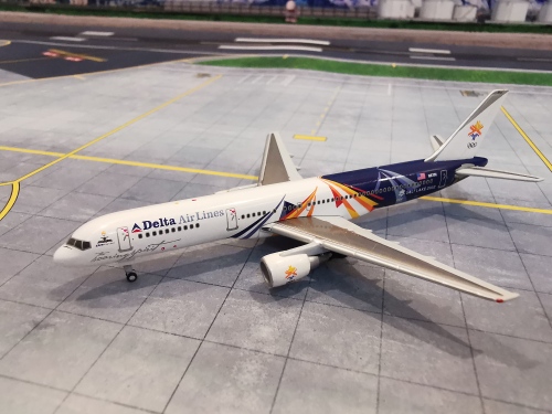 Delta Air Lines 达美航空 Boeing 757-200 N6701 Olympics 2002 GJDAL076 Geminijets 1:400