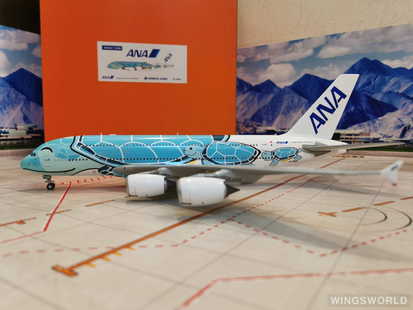 JC Wings 1:200 Airbus A380-800 ANA 全日空EW2388002 JA382A Kai的